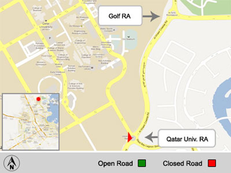 University Roundbaout to become Signalized Intersection