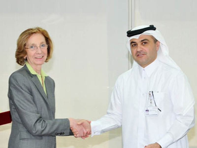 French Foreign Trade Minister Visits ‘Ashghal’